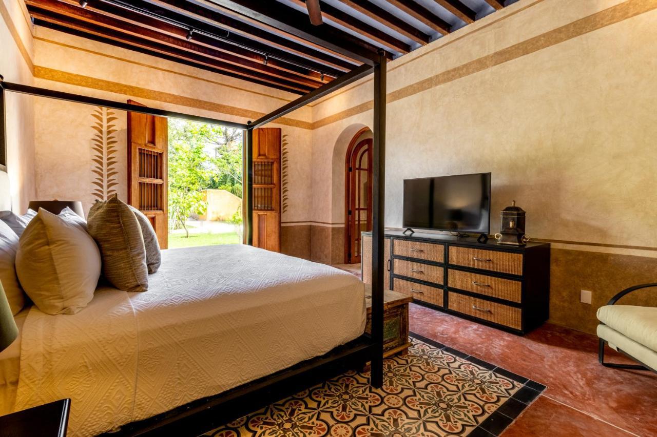 ホテル Hacienda San Antonio Hool メリダ エクステリア 写真