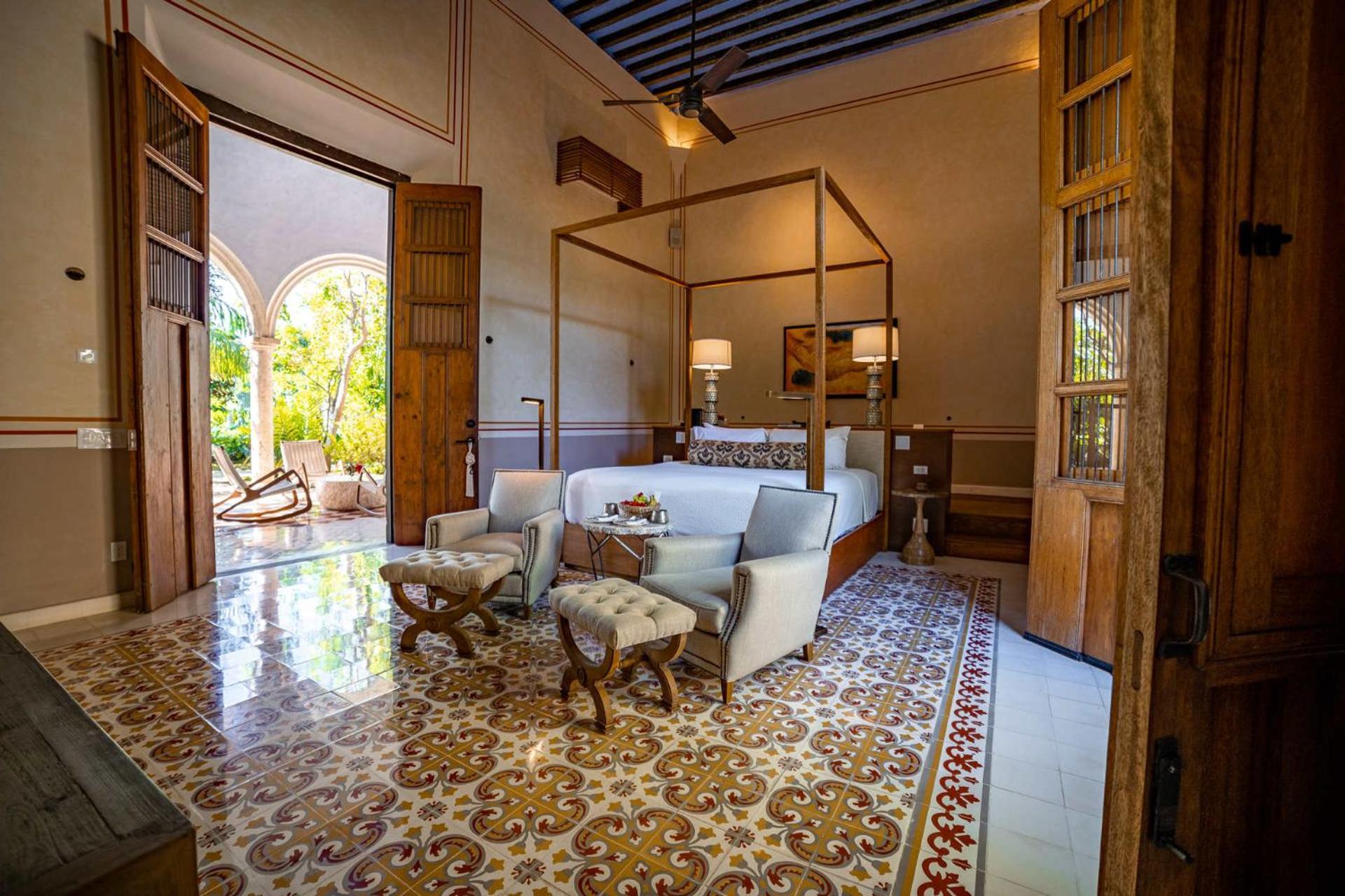 ホテル Hacienda San Antonio Hool メリダ エクステリア 写真
