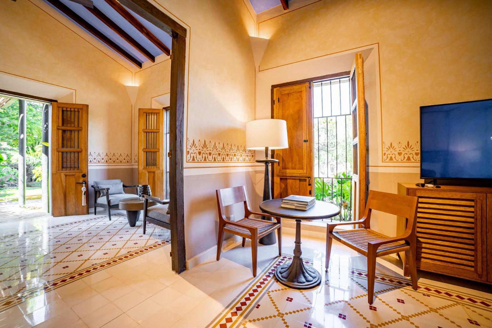 ホテル Hacienda San Antonio Hool メリダ エクステリア 写真