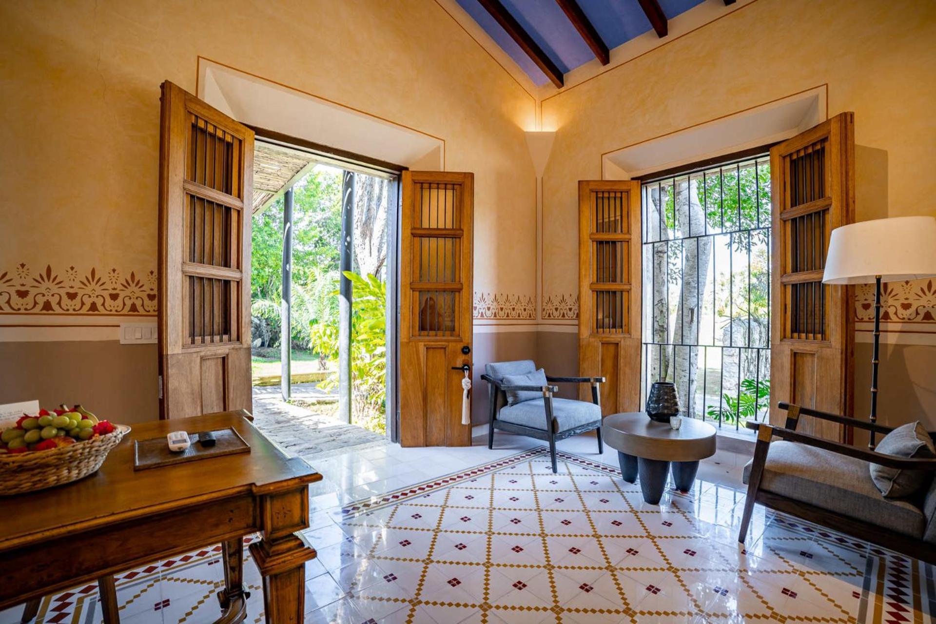 ホテル Hacienda San Antonio Hool メリダ エクステリア 写真