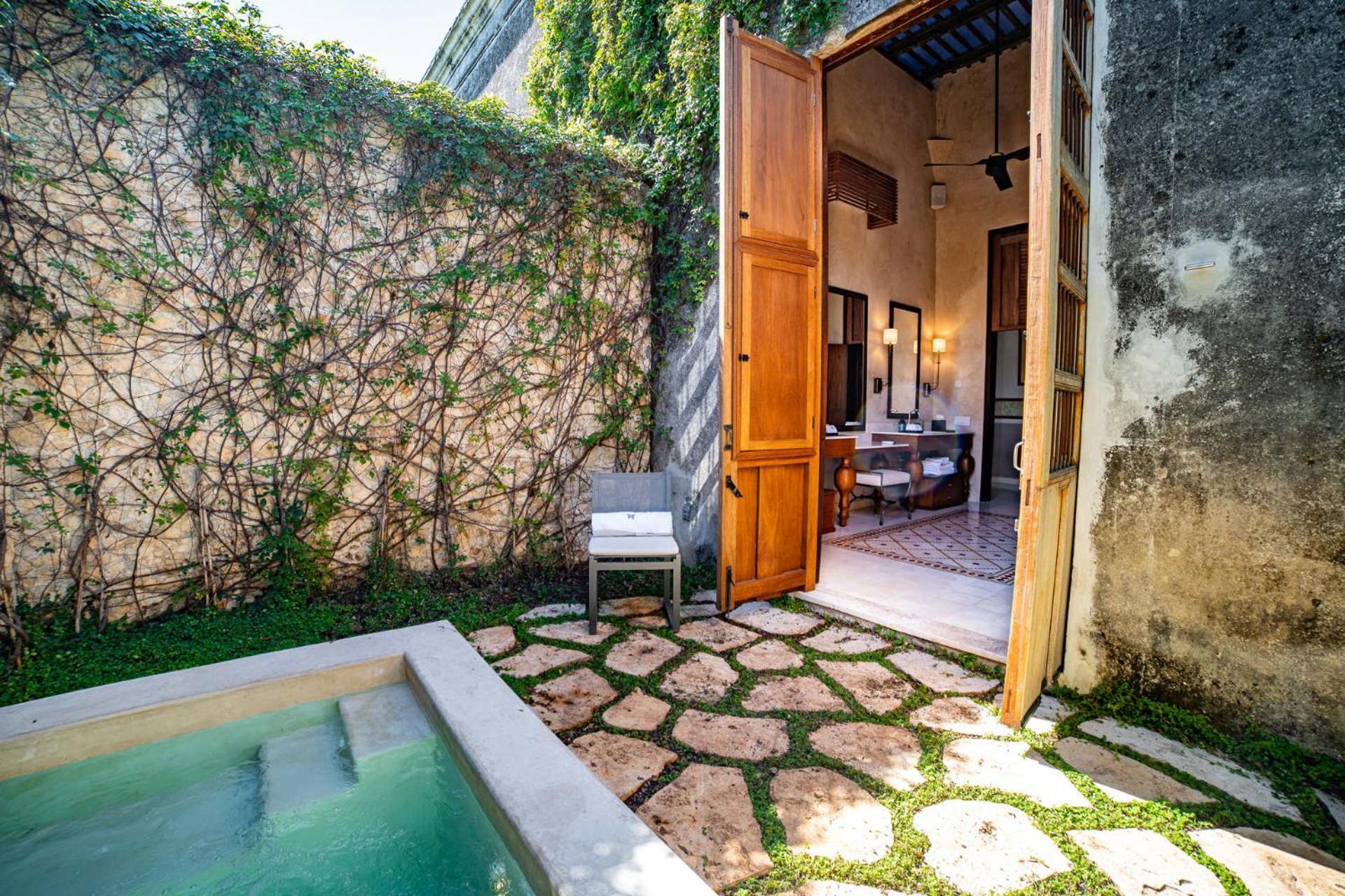ホテル Hacienda San Antonio Hool メリダ エクステリア 写真