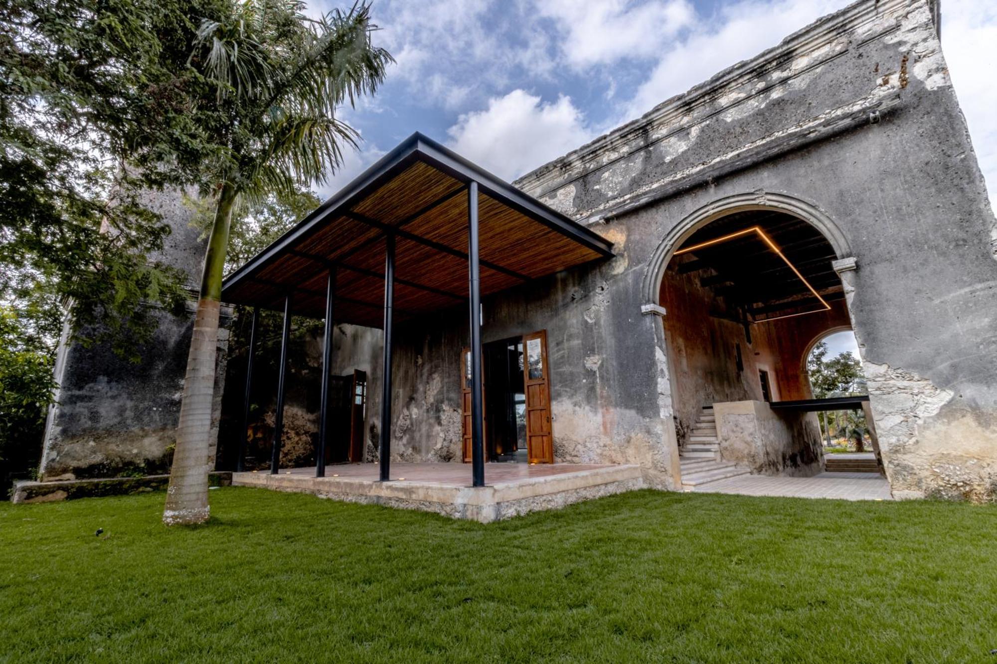 ホテル Hacienda San Antonio Hool メリダ エクステリア 写真